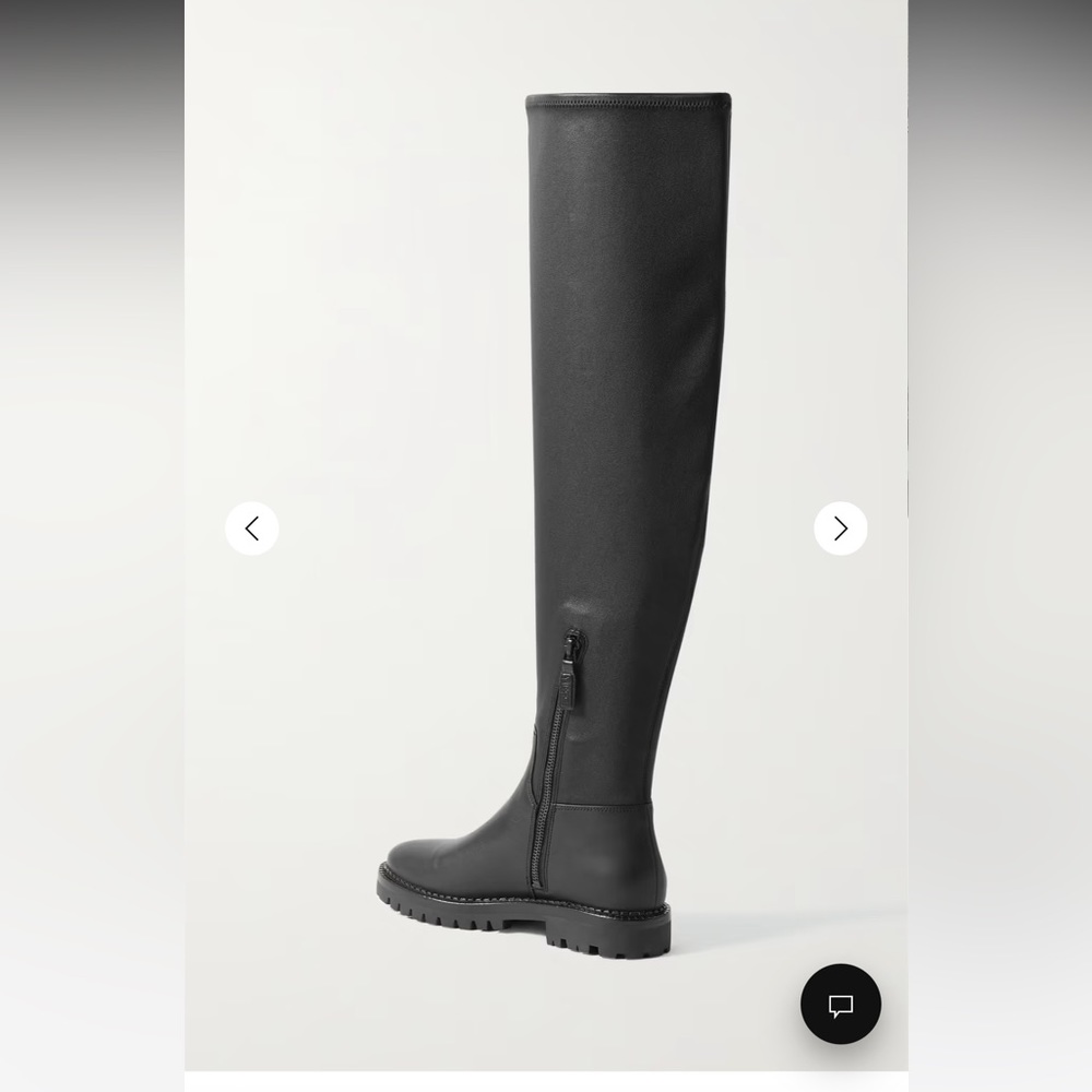 Vince.  Cabria stretch-leather over-the-knee boots - Picture 3 of 6